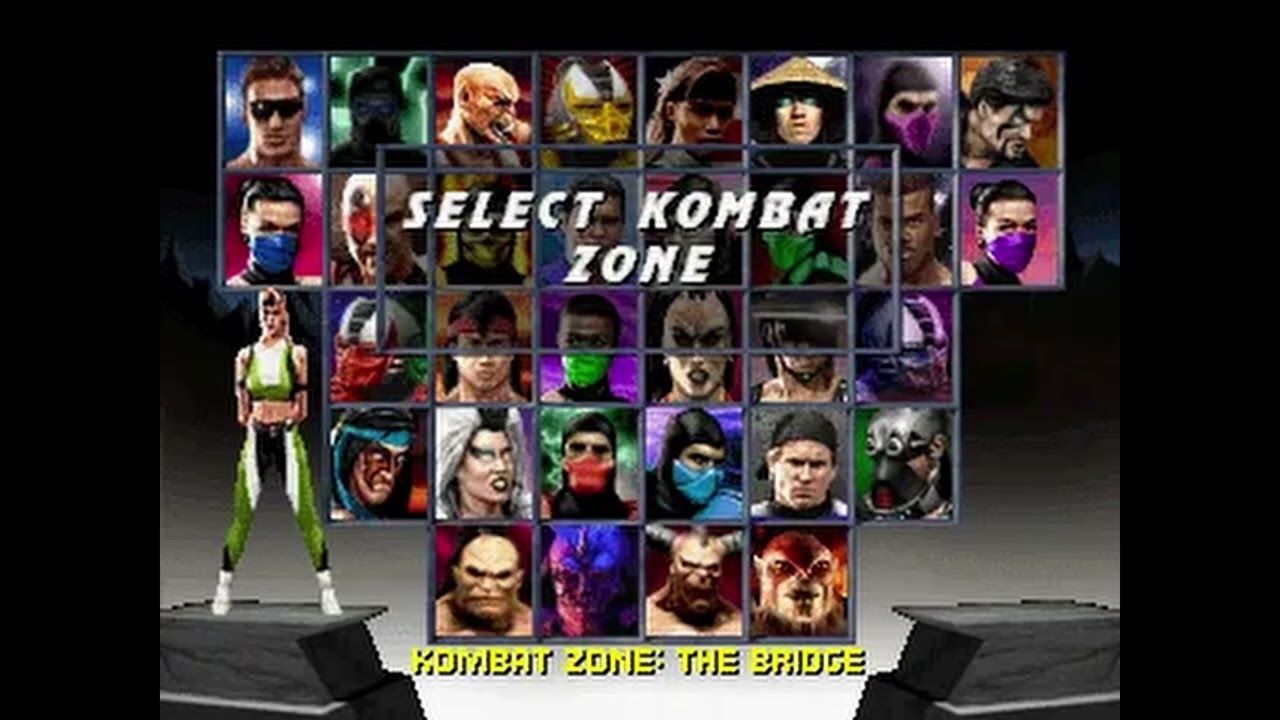Mortal Kombat Trilogy - Character Selection (Cover)