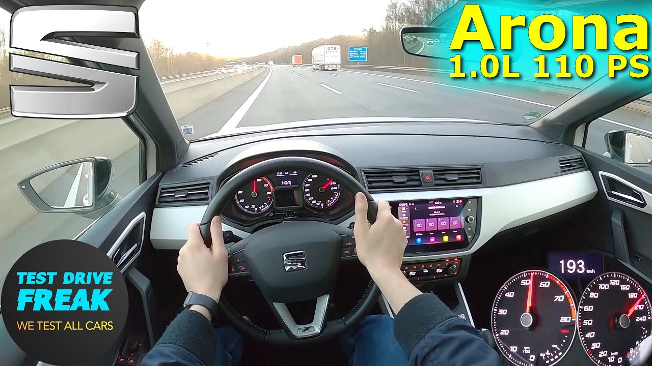 2022 Seat Arona 1.0 TSI 110 PS TOP SPEED AUTOBAHN DRIVE POV