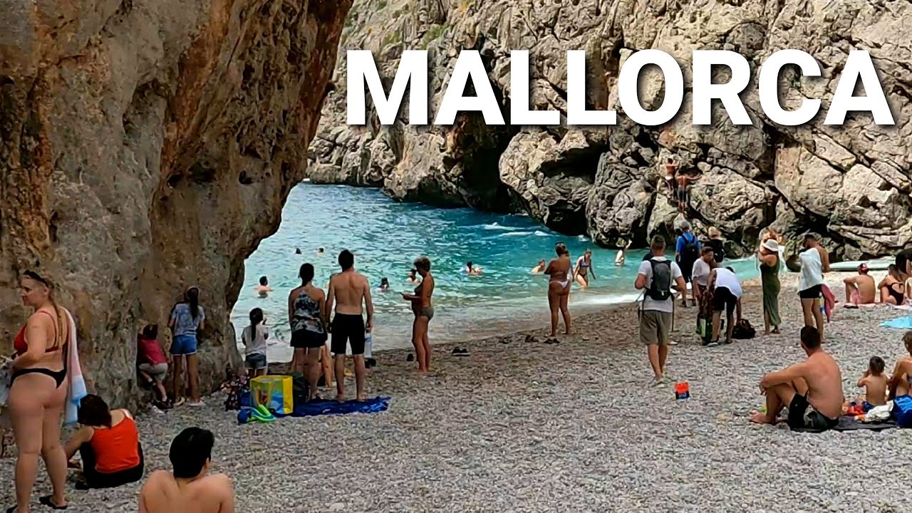 Sa CALOBRA 🇪🇦The PARADISIAC GEM of MALLORCA island 🏝  Spain 2024 4K