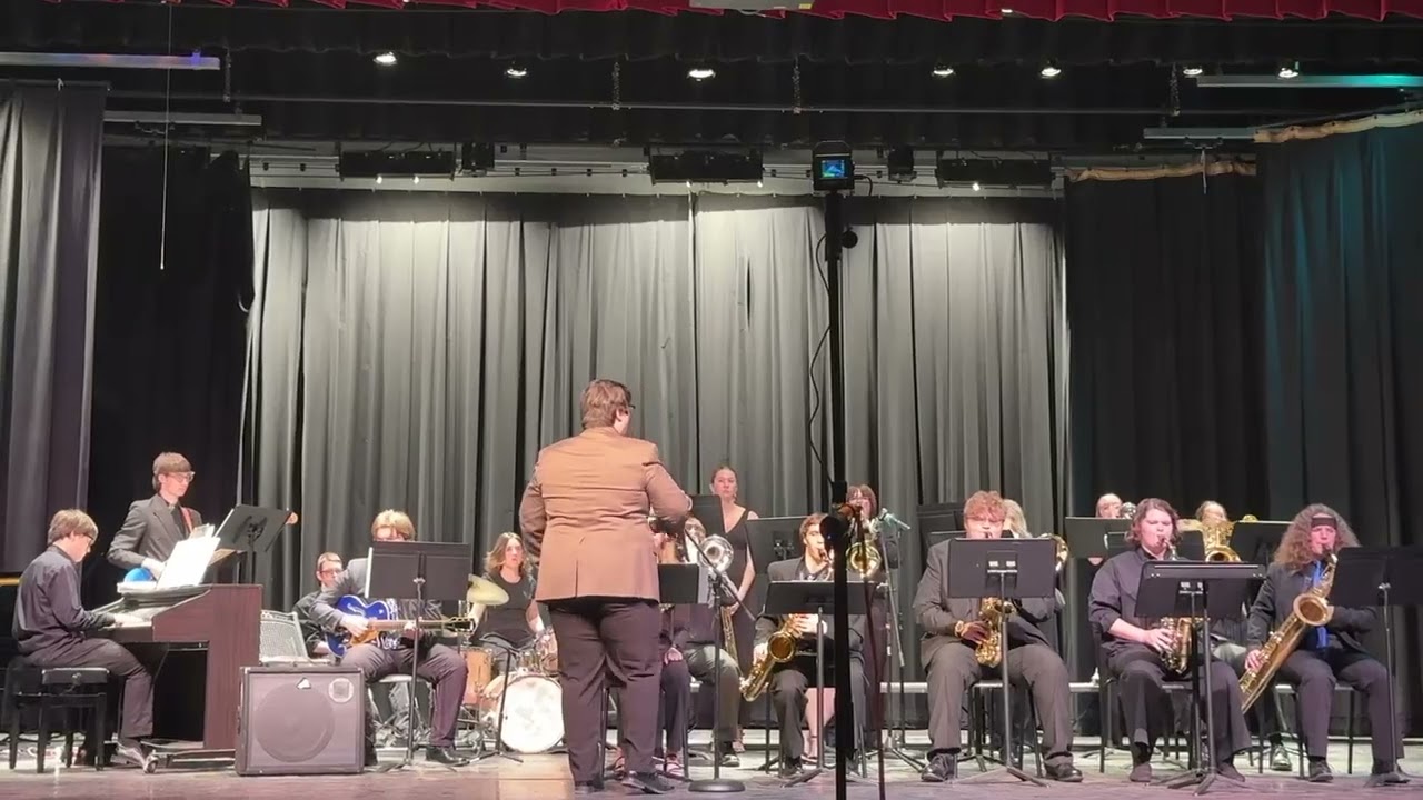Highschool Jazz Ratings Festival Low Country Shuffle Paul Murtha Performed by BUHS Jazz Band 