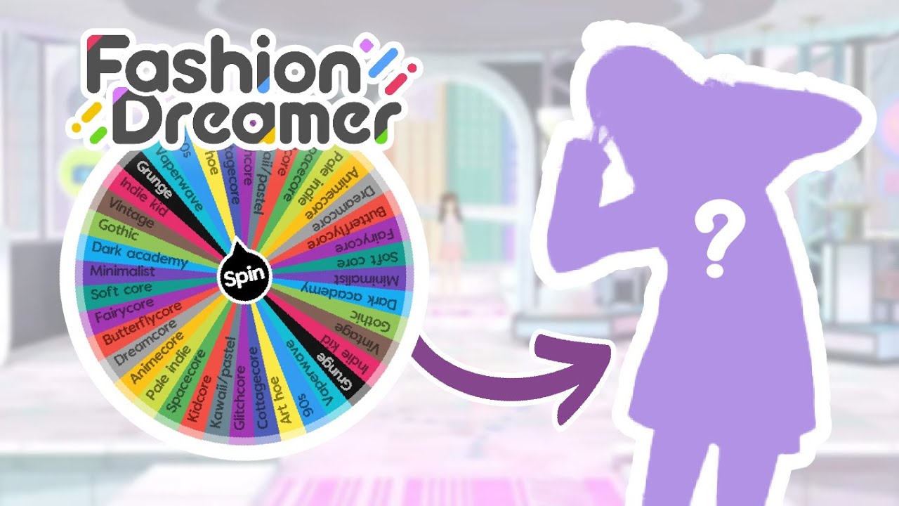 Styling People But a Wheel Spin Controls It  🛍️ Fashion Dreamer 👠