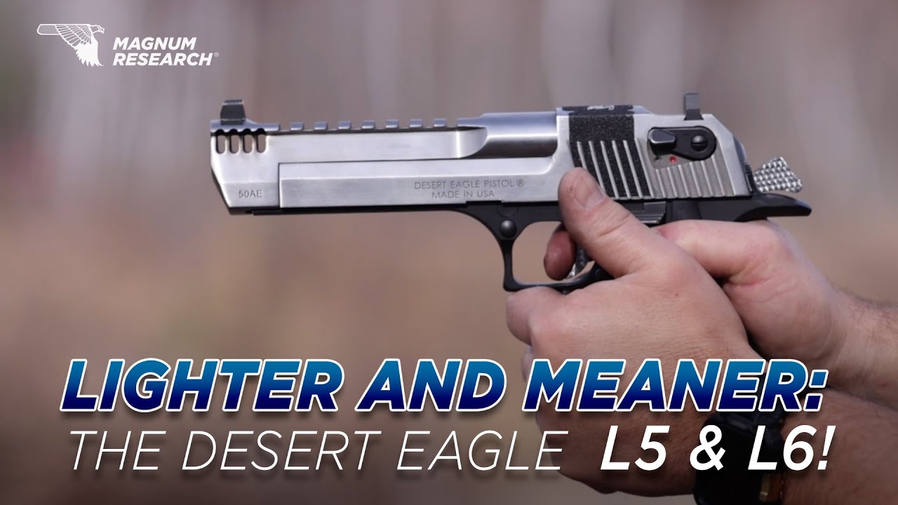 Lighter and Meaner The Desert Eagle L5 and L6!  #gun #deagle #deserteagle #pistol