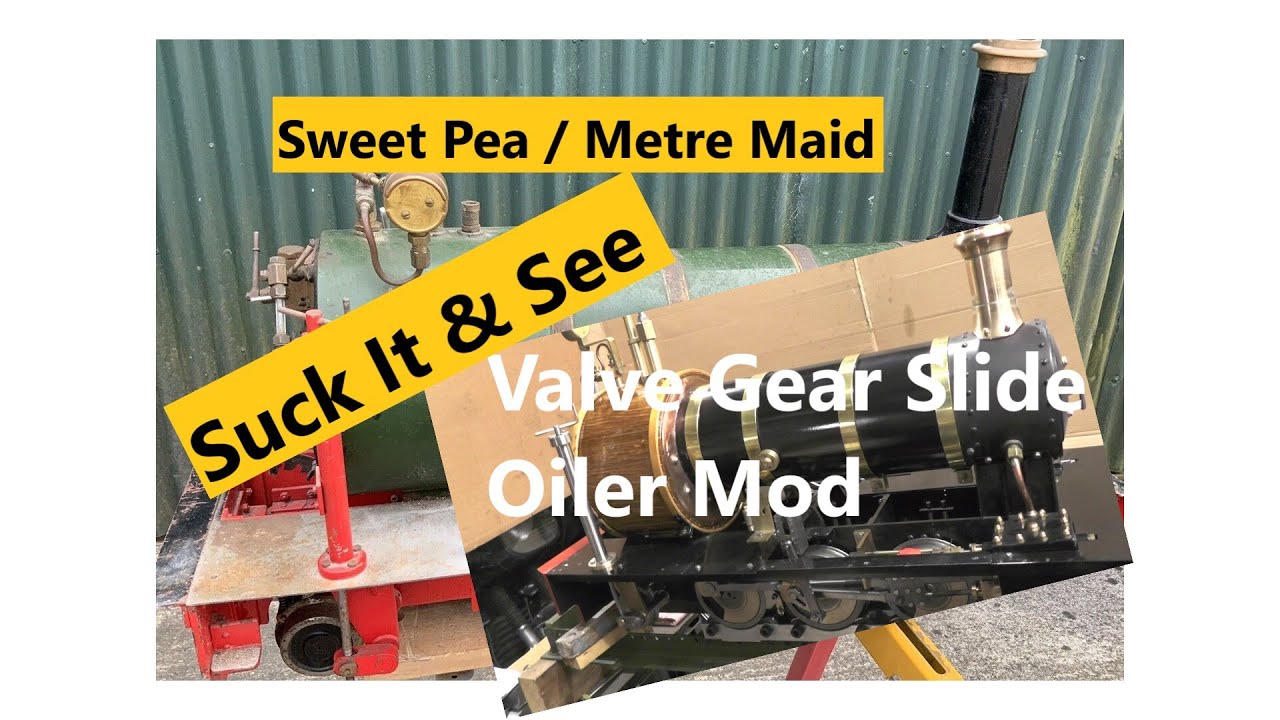 Automatic Oilers for Valve Gear Slides Mod, Sweet Pea / Metre Maid Steam Locomotive
