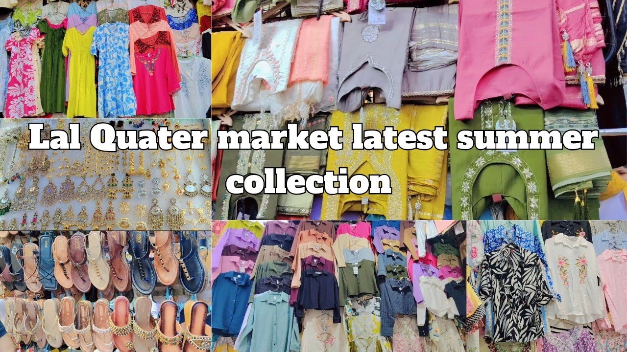 Krishna Nagar market latest summer collection #krishnagar #market 