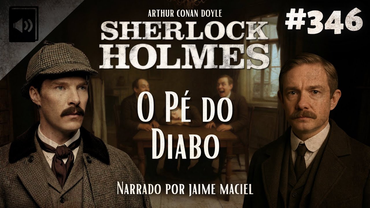 #346 - Audiolivro - Sherlock Holmes: O P&eacute; do Diabo - Arthur Conan Doyle