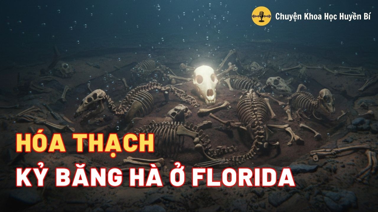 Phát hiện hóa thạch Kỷ Băng Hà ở Florida|Thiên Hà Vũ Trụ|Hành Tinh