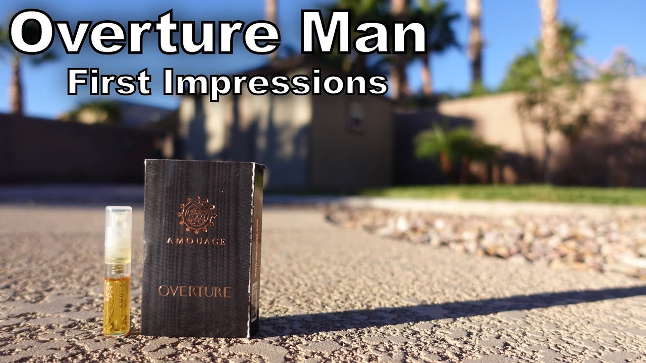 Overture Man by Amouage (First Impressions) | My New Favorite Amouage??