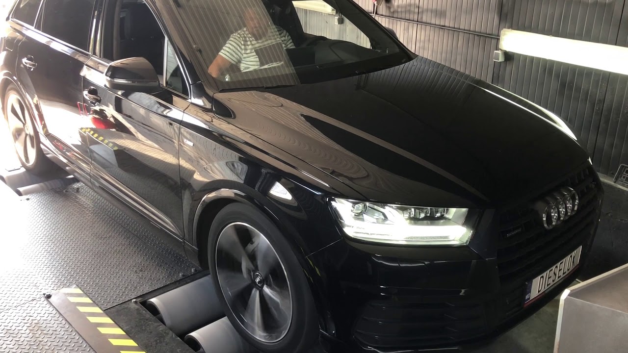 Dyno Day AUDI Q7 30TDI. Замер мощности. dynostand Dieselok #DYNOMAX