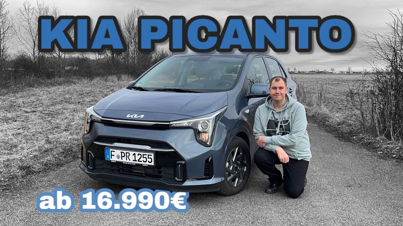 2025 KIA PICANTO 1.0 Vision *63PS* - Was kann der kleinste KIA ?! Test - Review - Alltag - 4K