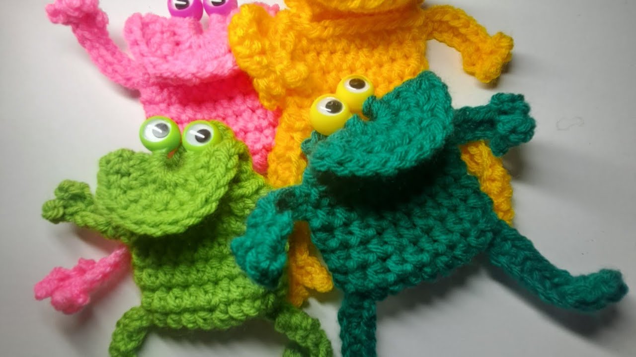 How to Crochet a Googly eyed Frog.
