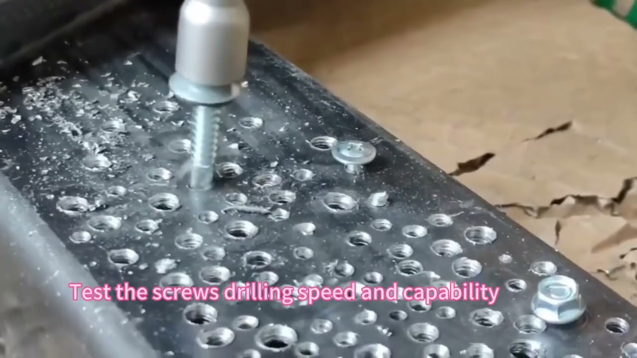 Hex head self drilling screws