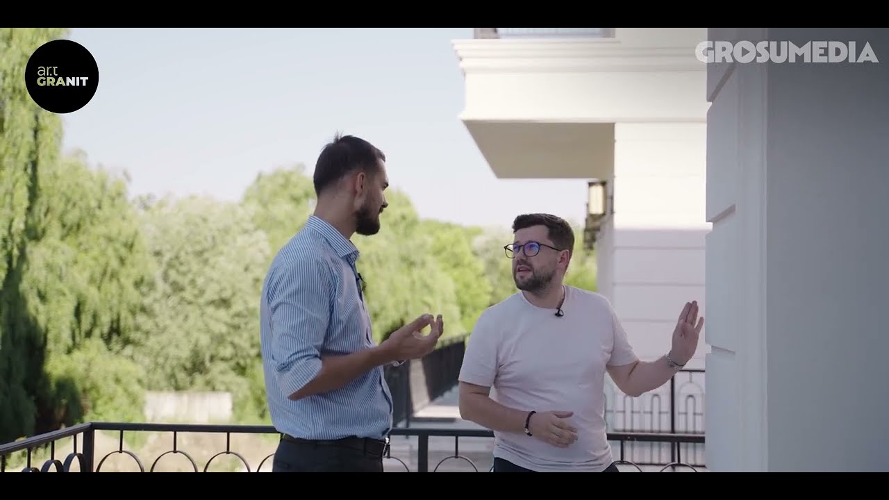 Placare Fațade din Calcar 7 vile Premium  în Nordul Bucureștiului/ Art Granit pentru IQON Residence