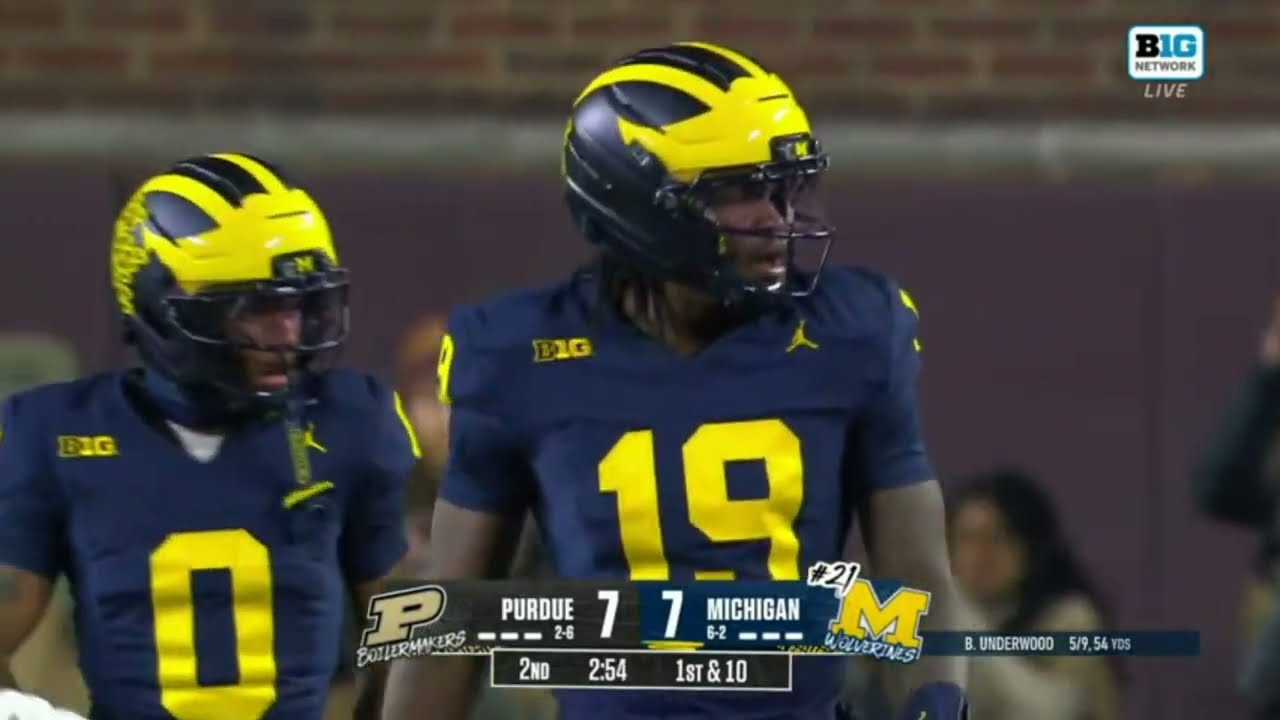 Michigan Highlights vs Purdue 2025 - Purdue Radio Call