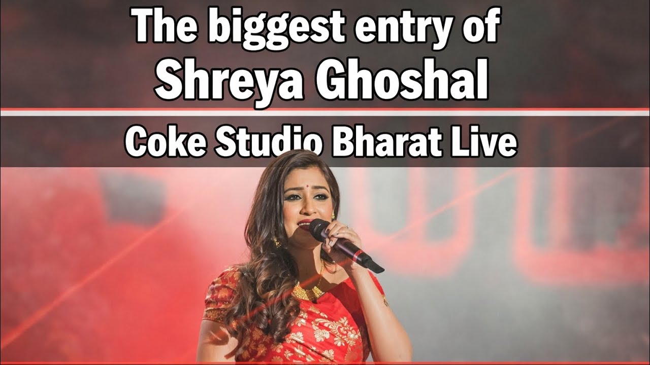 Shreya Ghoshal's entry on Coke Studio Live Delhi! 