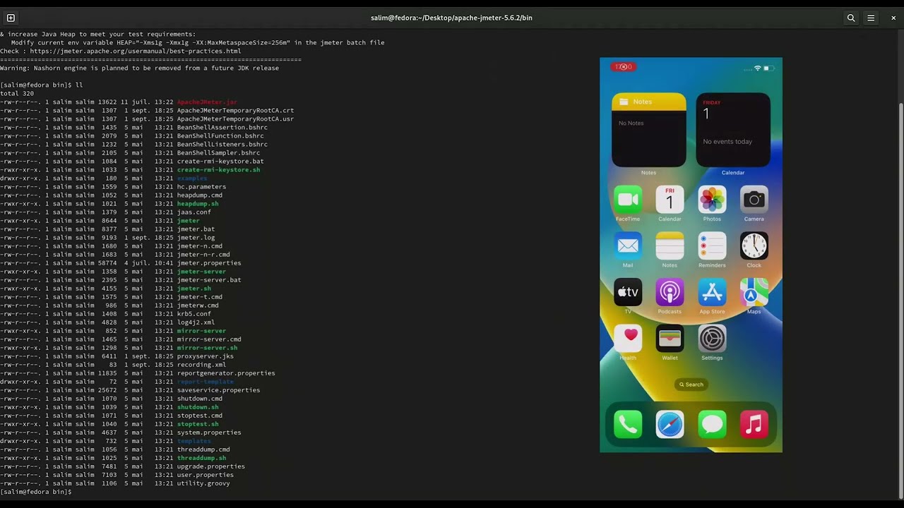 JMeter Recoding a Mobile Application on iOS