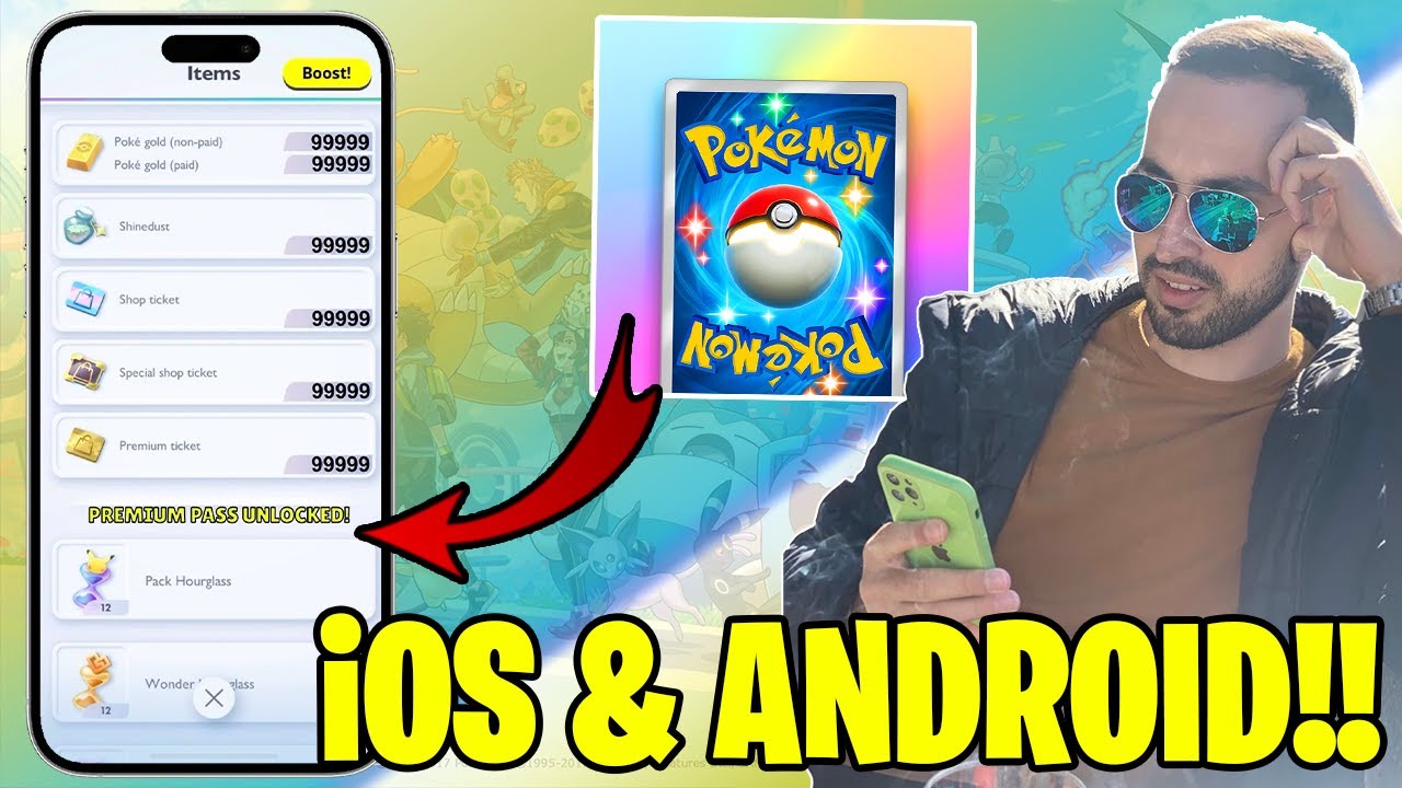 Pokemon TCG Pocket Hack/MOD APK iOS & Android - How to Get Free Poke Gold, Tickets 2026