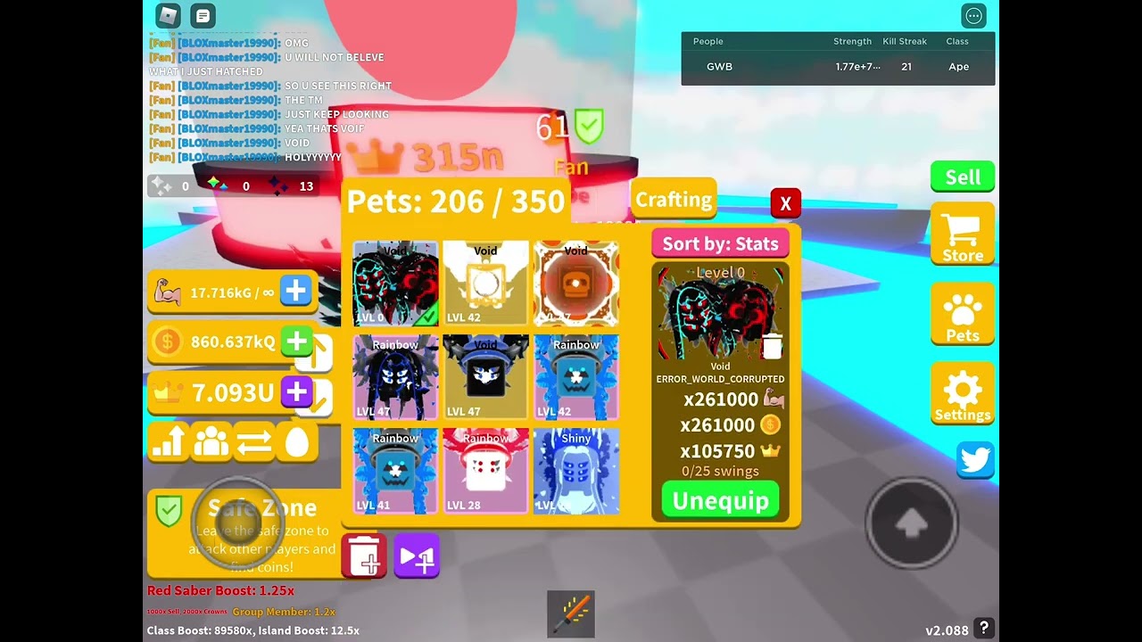 OMG I  I JUST HATCHED NEW VOID TRIPLE MOON OMGGGGGG 😳😳😳😳