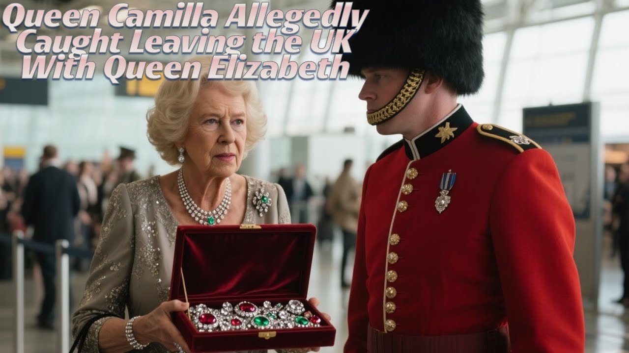 Queen Camilla Allegedly Caught Leaving the UK With Queen Elizabeth Jewels—Airport Scandal Uncovered