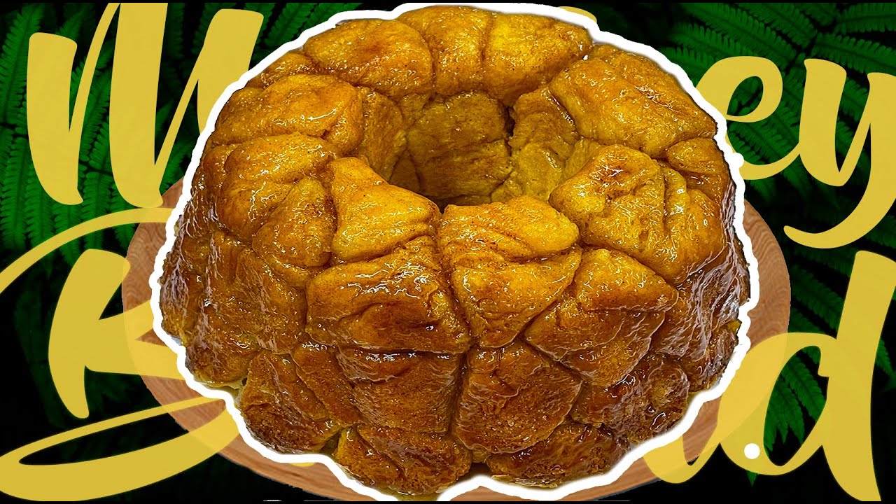 Воздушный и карамельный «Обезьяний» хлеб! Еда из фильмов 