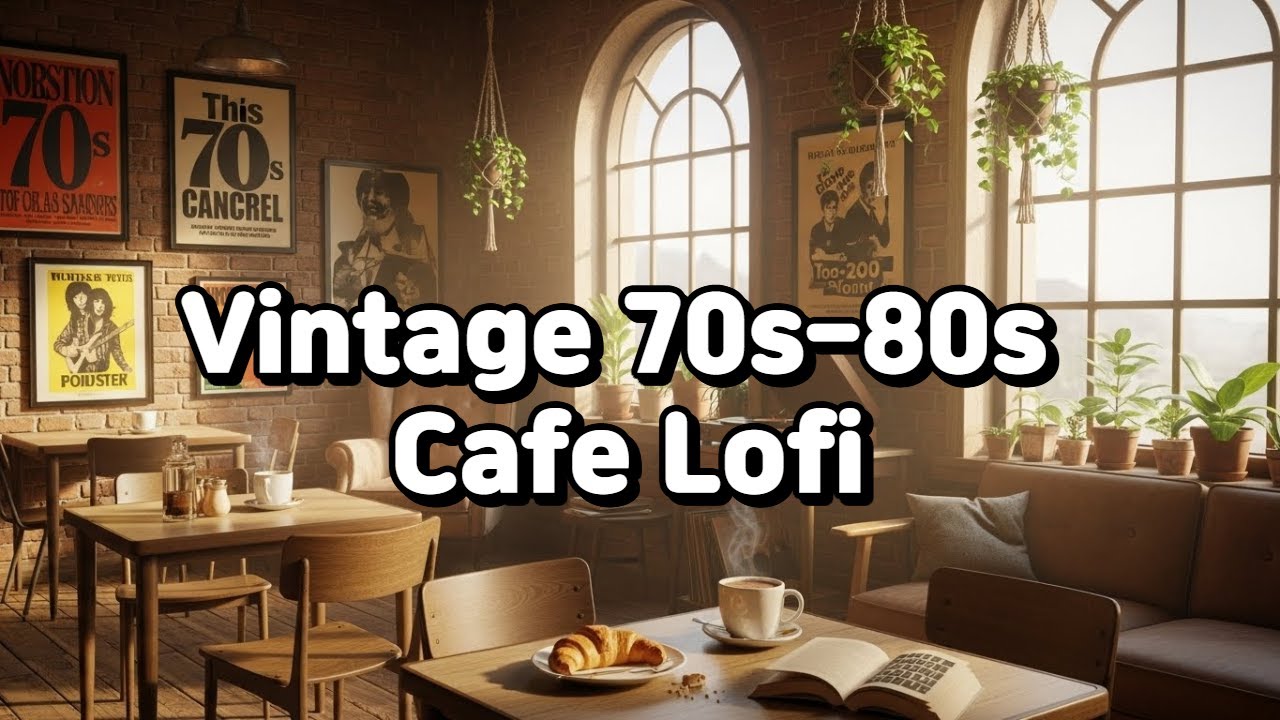 1 Hour Morning Cafe Lofi ☕ Vintage 70s-80s City Pop Beats to Study / Work / Relax