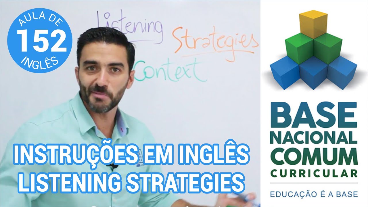 AULA DE INGLÊS Como entender instruções orais e comandos em sala de aula BNCC