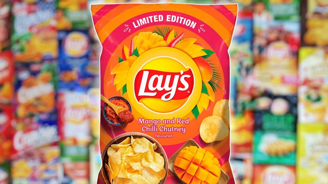 Test chipsów Lay's Mango and Red Chilli Chutney