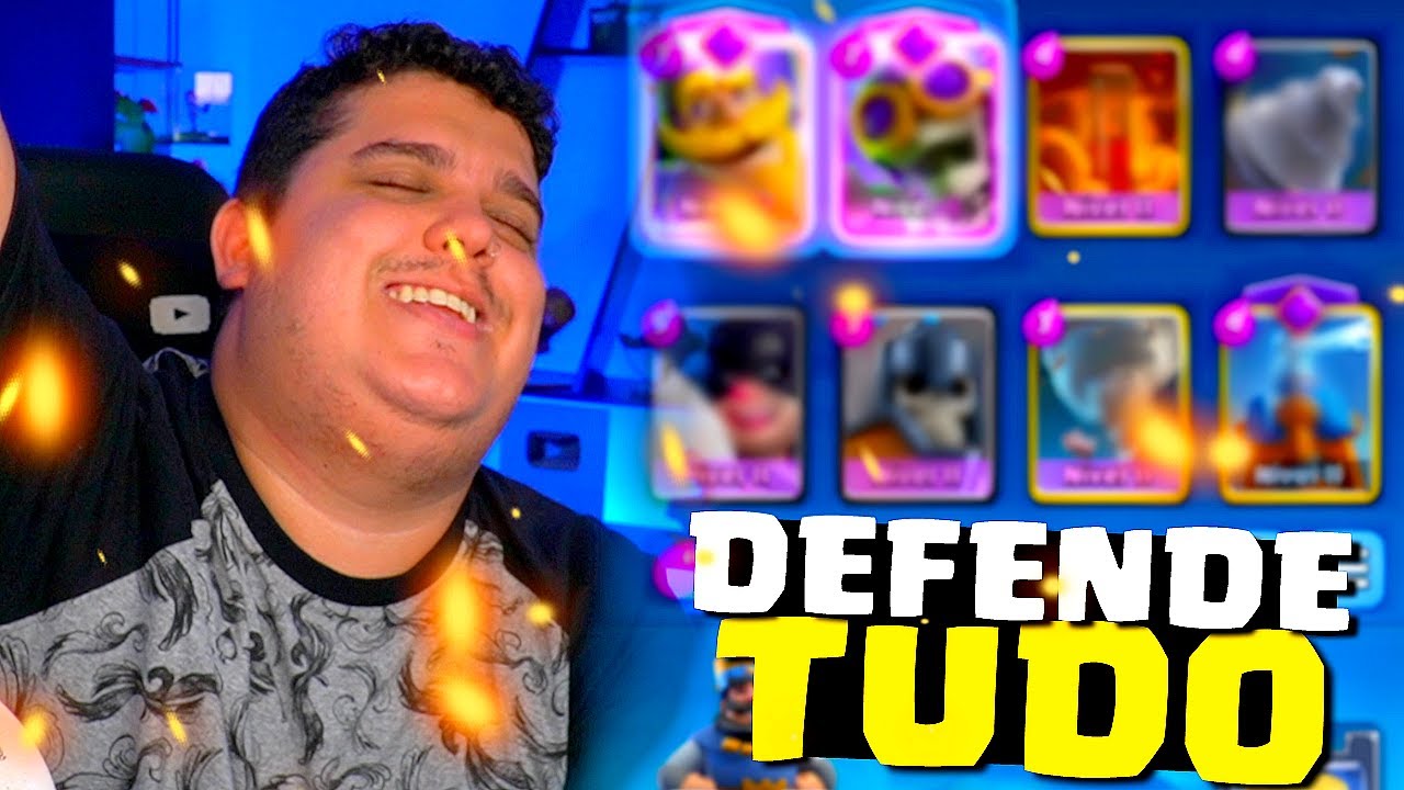 USEI O DECK MAIS DEFENSIVO DO META ATUAL
