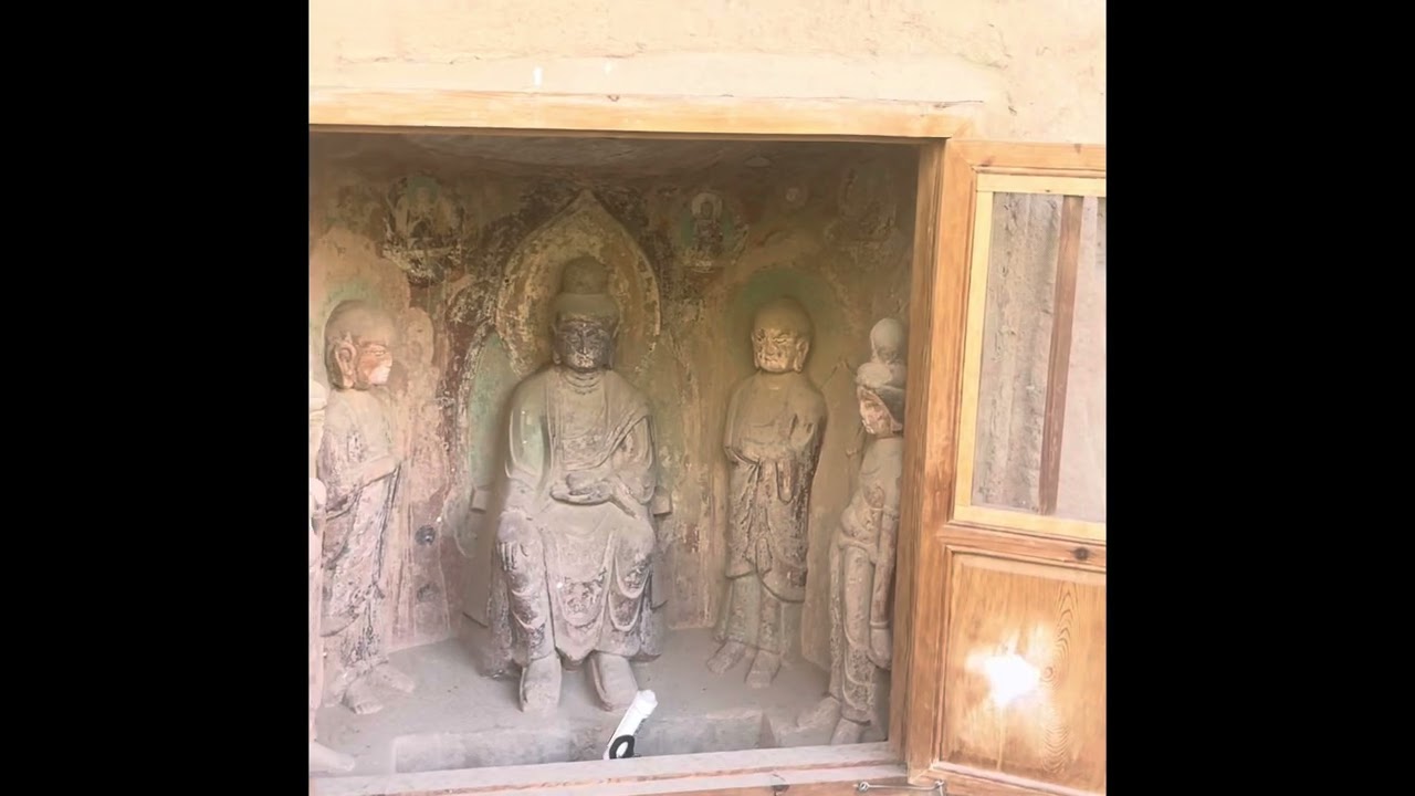 Bingling Temple Grottoes, Tianshui in China