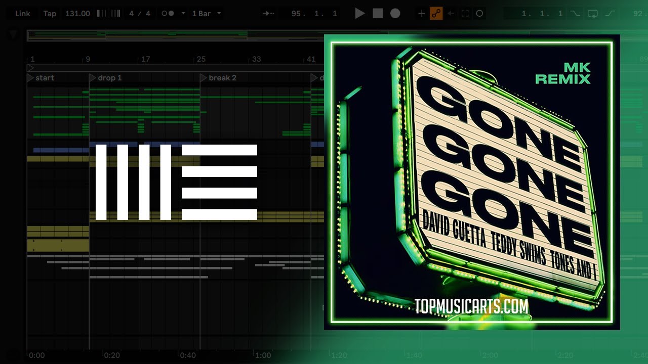 David Guetta, Teddy Swims, Tones And I - Gone Gone Gone [MK Remix] (Ableton Remake)
