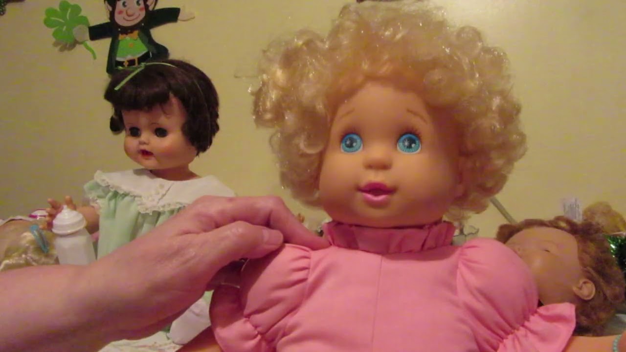 What I won at the Salvation Army Auction - the broken doll