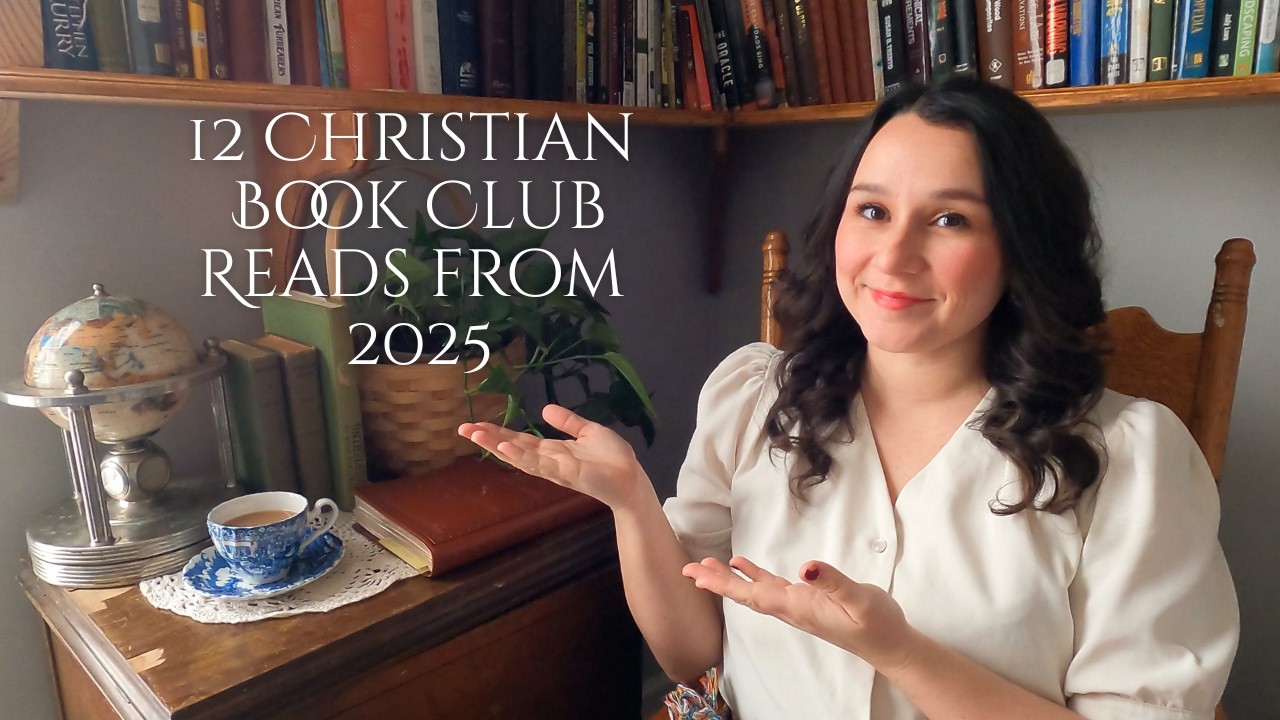12 книг, которые наш христианский женский книжный клуб прочтет в 2025 году.