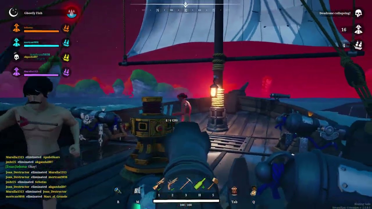 Blazing Sails gameplay - Victory!