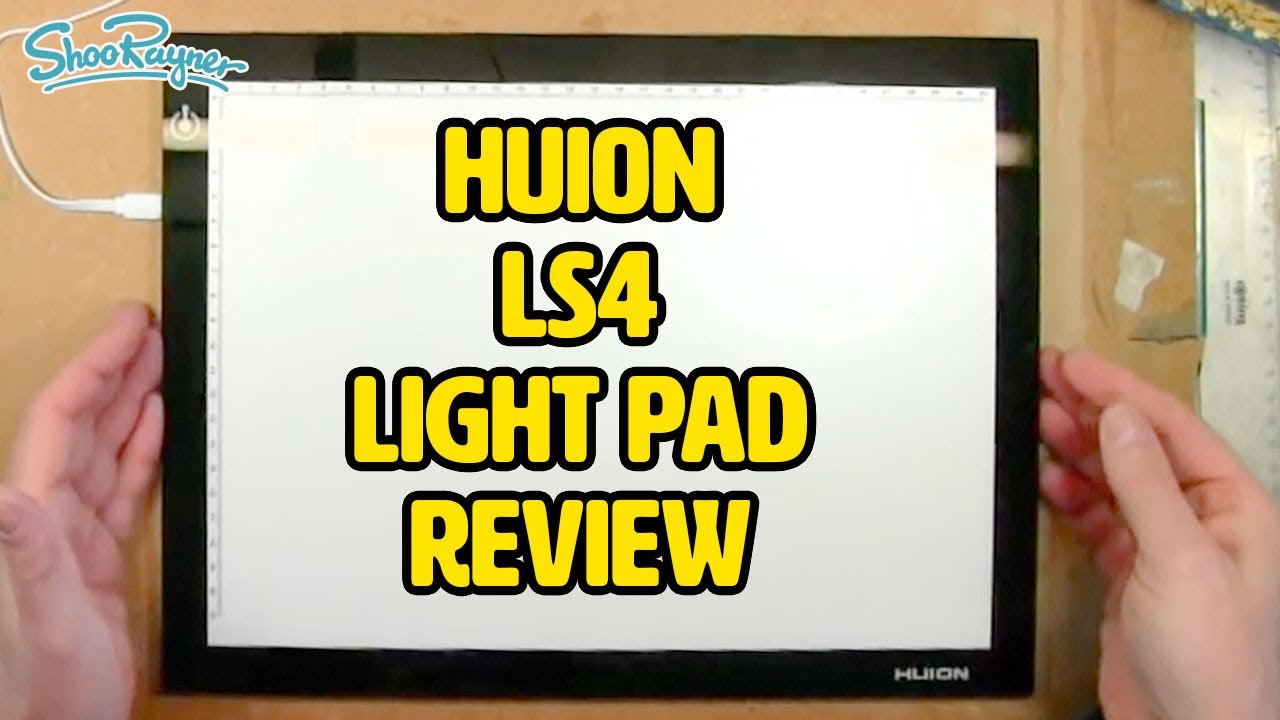 Huion L4S USB LED Light Pad unboxing and review