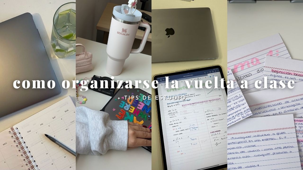 COMO ORGANIZARSE LA VUELTA A CLASE 📚 + tips de estudio | hábitos, to do list, apps, iPad, apuntes...