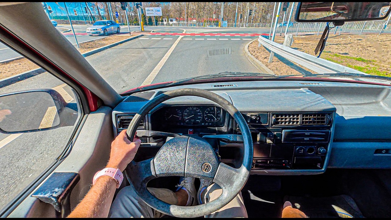 1994 Volkswagen Transporter T4 | 2.4 D 78 HP | POV Test Drive #2738 | Joe Black