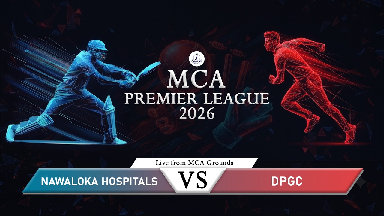 🔴 LIVE | Nawaloka Hospitals 🆚 DPGC | MCA PREMIER LEAGUE 2026 | Sporty.lk