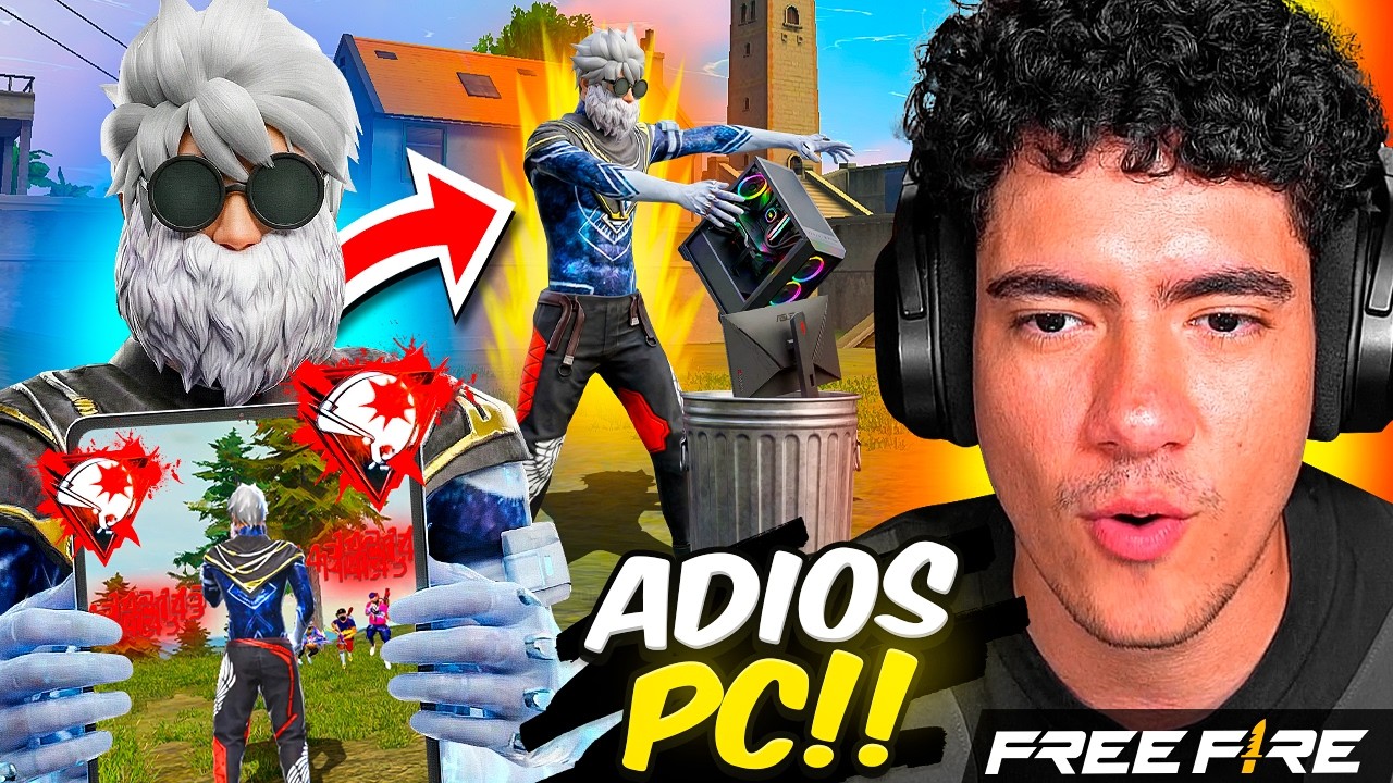 JUGADOR DE PC SE CAMBIO A IPAD PARA JUGAR FREE FIRE Y ESTO PASO !! - TheDonato Live