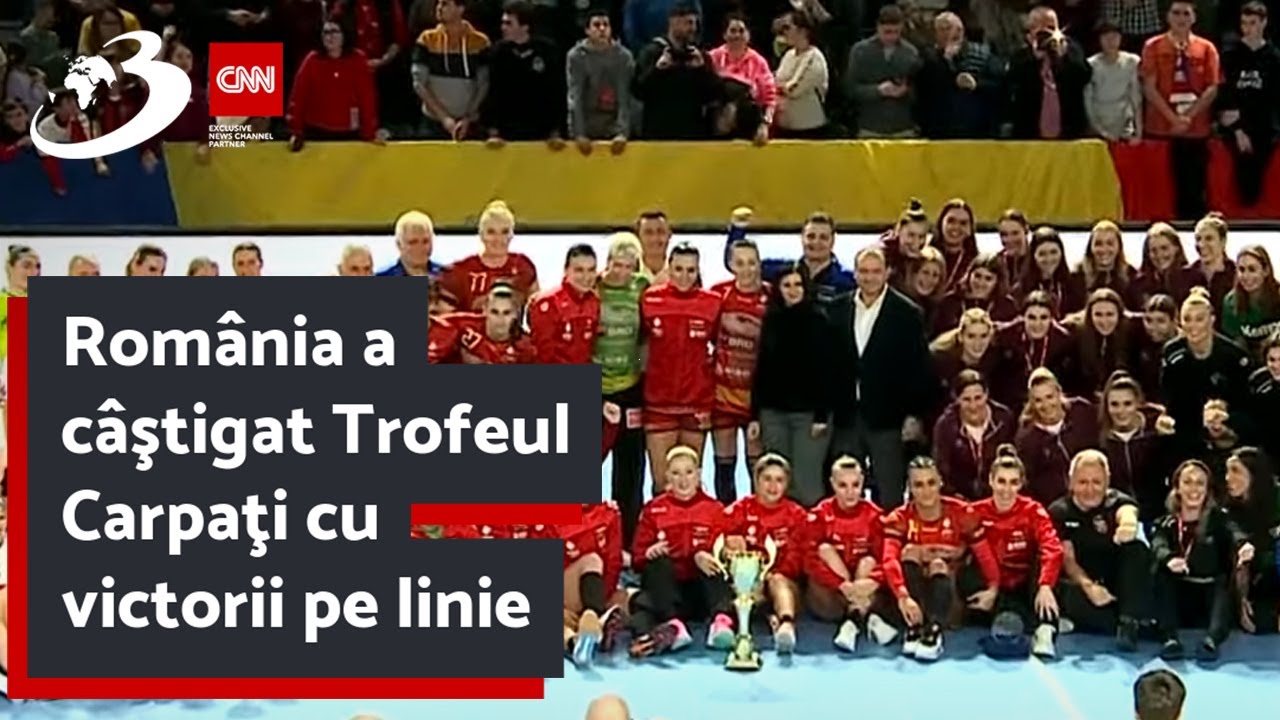 România a câştigat Trofeul Carpaţi cu victorii pe linie