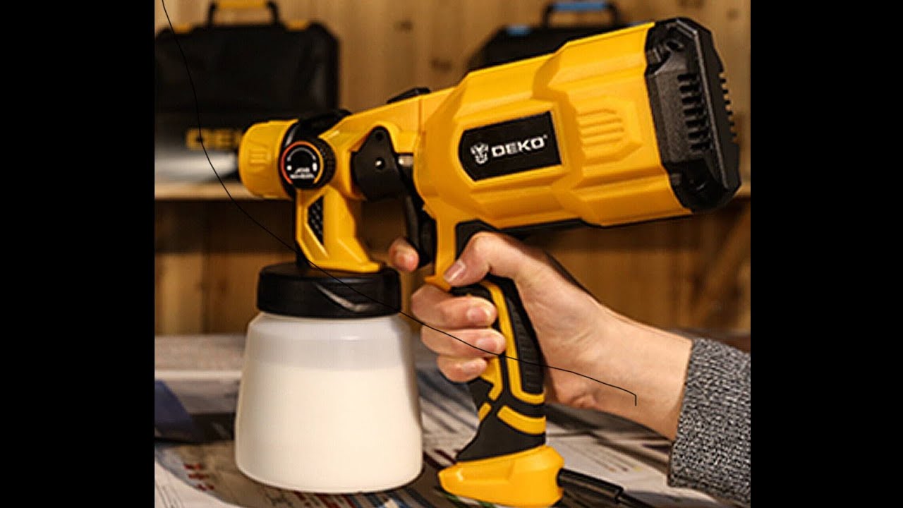 Обзор краскораспылителя Dekopro