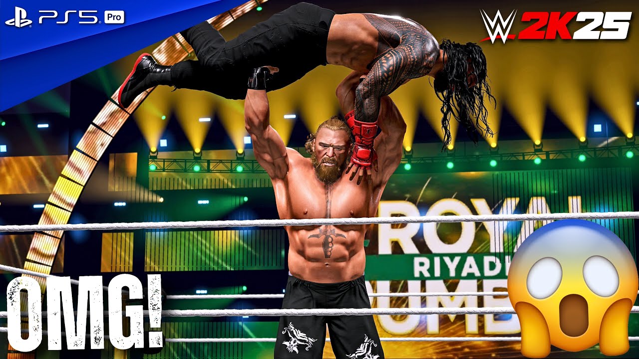 WWE 2K25 &mdash; Королевская битва на WWE Royal Rumble 2026 | PS5 Pro [4K60]