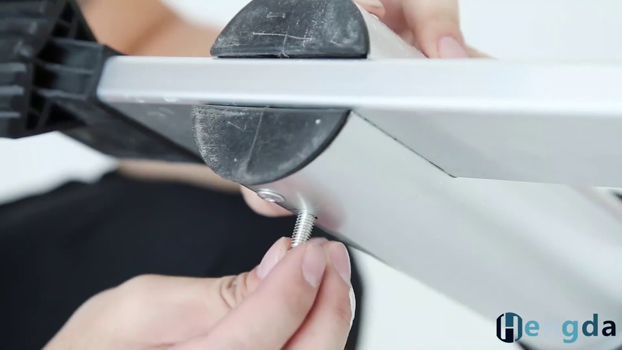 Tutorial：Hengda 5M Aluminium ausziehbare Leiter Doppelseite 2.5M+2.5M Teleskopleiter Klappleiter