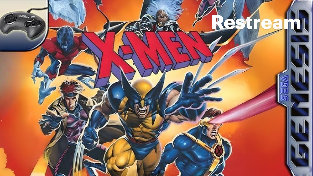 X-MEN - MEGA DRIVE #01