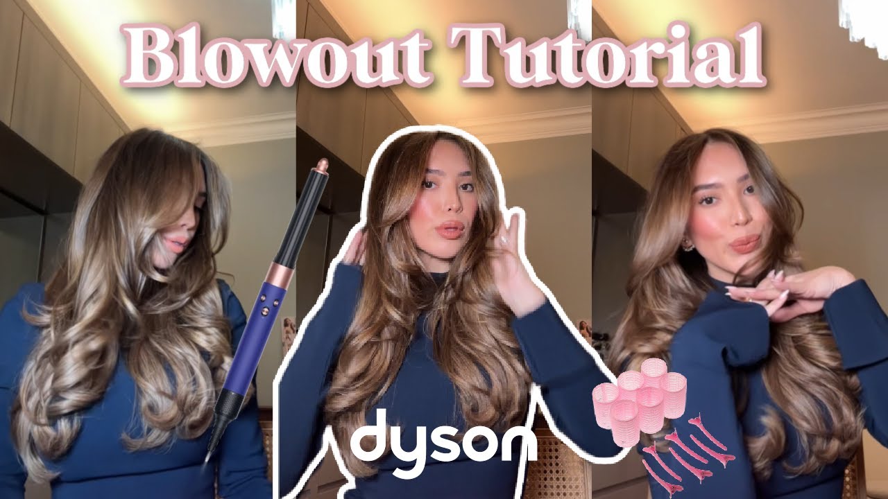 Das PERFEKTE BLOWOUT | Dyson Airwrap & Lockenwickler TUTORIAL | Adorable Caro