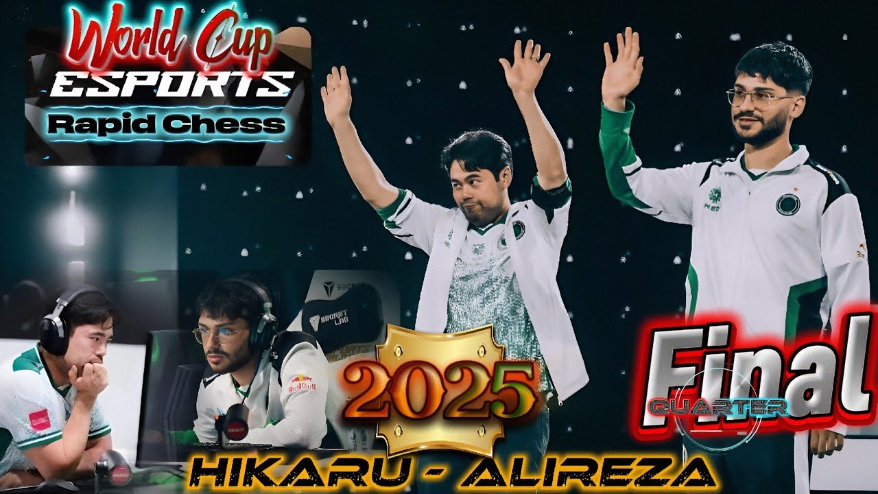 Hikaru Nakamura Vs  Alireza Firouzja || Esport world Cup Finals 2025 