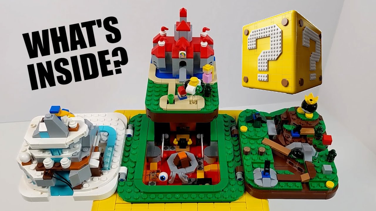 REVIEW: LEGO Super Mario 64 Question Mark Block – What's Hidden Inside?