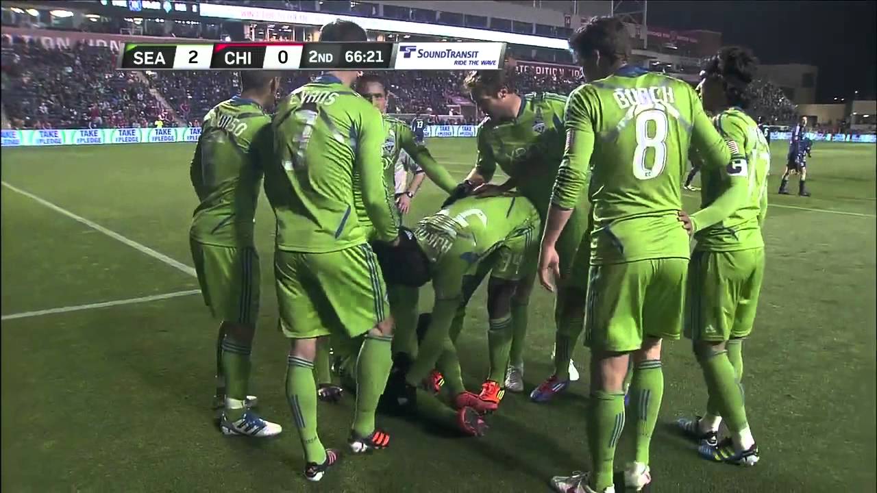 HIGHLIGHTS: Chicago Fire vs. Seattle Sounders, April 28, 2012