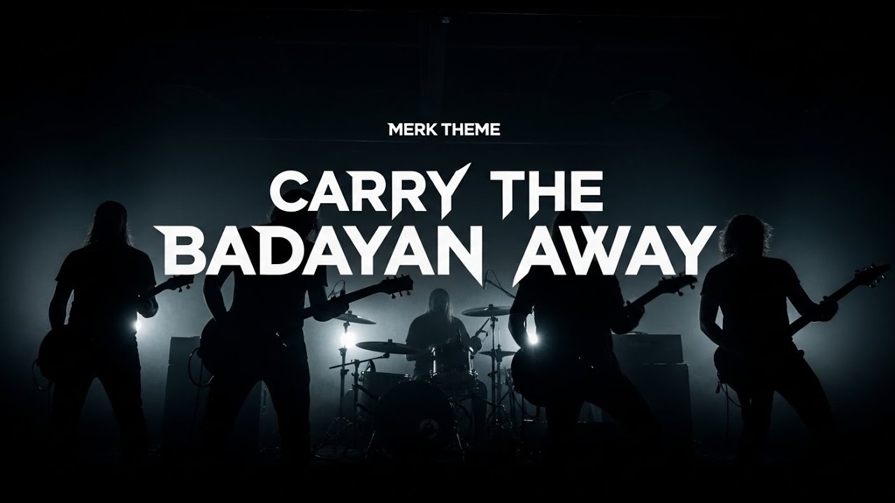 🎶🎶 CARRY THE BADAYAN AWAY - Official Audio | Dark Grunge & Alternative Metal Noir 🎶🎶