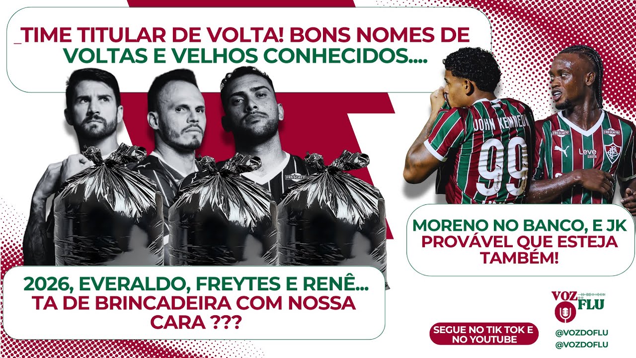 PRÉ-JOGO -  ESTREIA DOS TITULARES EM 2026, SAVARINO ENCAMINHADO, E EVERALDO, FREYTES E RENÊ SEGUEM..