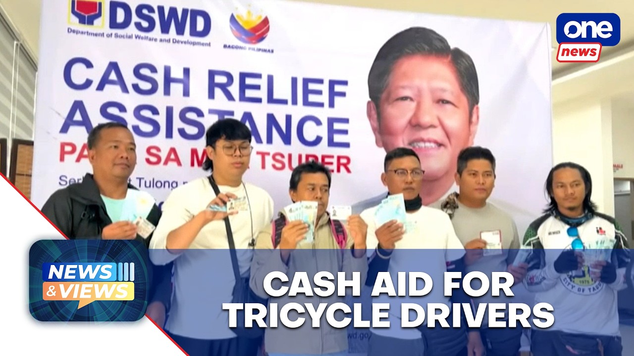 DSWD starts giving cash assistance to tricycle drivers in Metro Manila | News and Views 