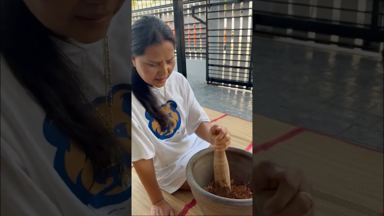 น้ำพริกผัดหมสูตรของบ้านฉัน👍😋😋😋🌶️🌶️